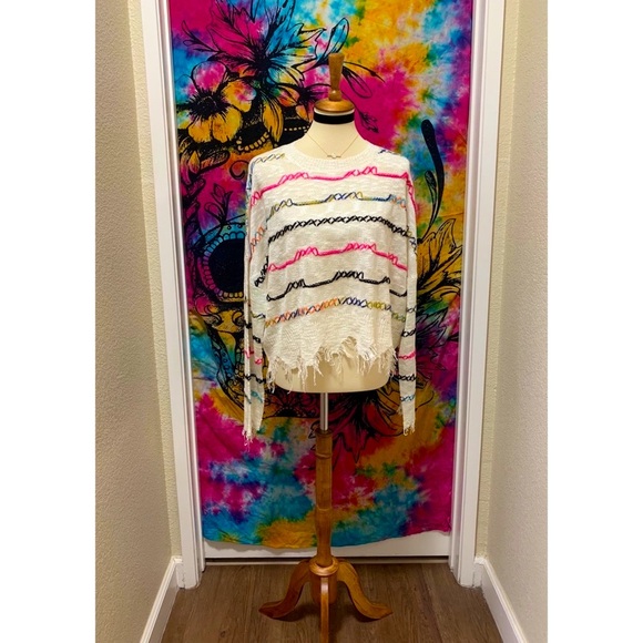 🌈 LAST ONE Stylish Modern cozy sweater - Picture 2 of 11